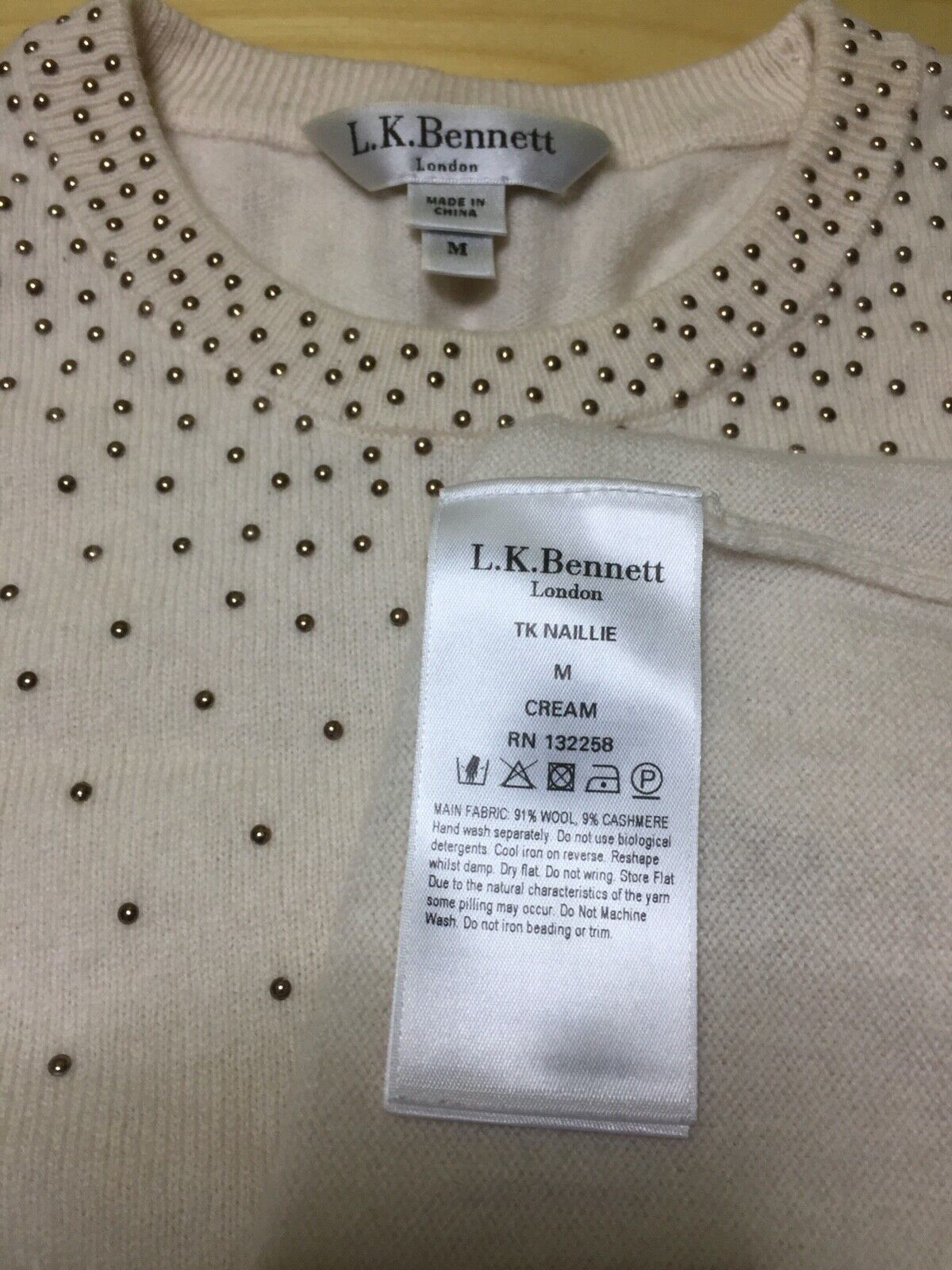 L.K.BENNETT MARK JACOBS VALERIE STEVENS UNIQLO  Repair Crafting Upcycling WOOL CASHMERE Blend Women's 4 Jumpers Bundle