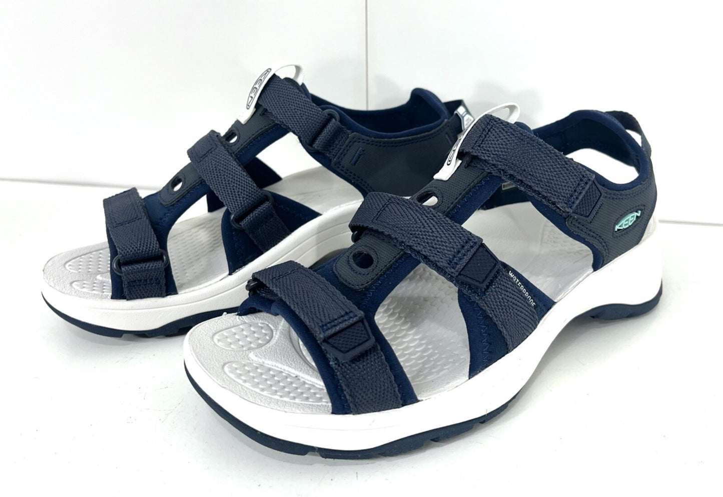 KEEN Waterproof Hiking Casual Women's Navy ASTORIA WEST Sports Sandals UK 6 NEW